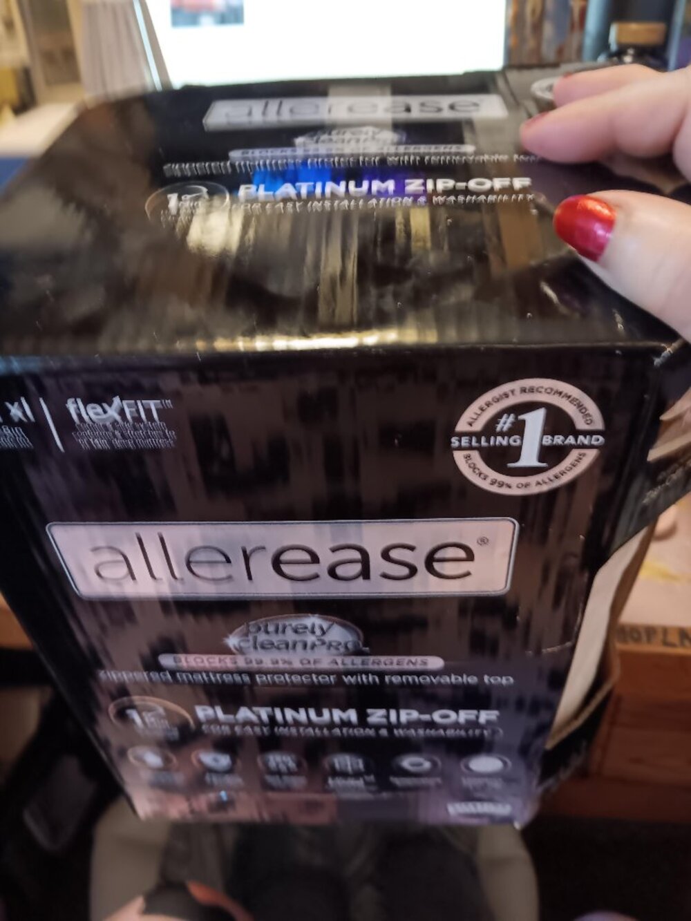 Twin XL Platinum Ultimate Mattress Protector - Allerease NEW LQQK!!!